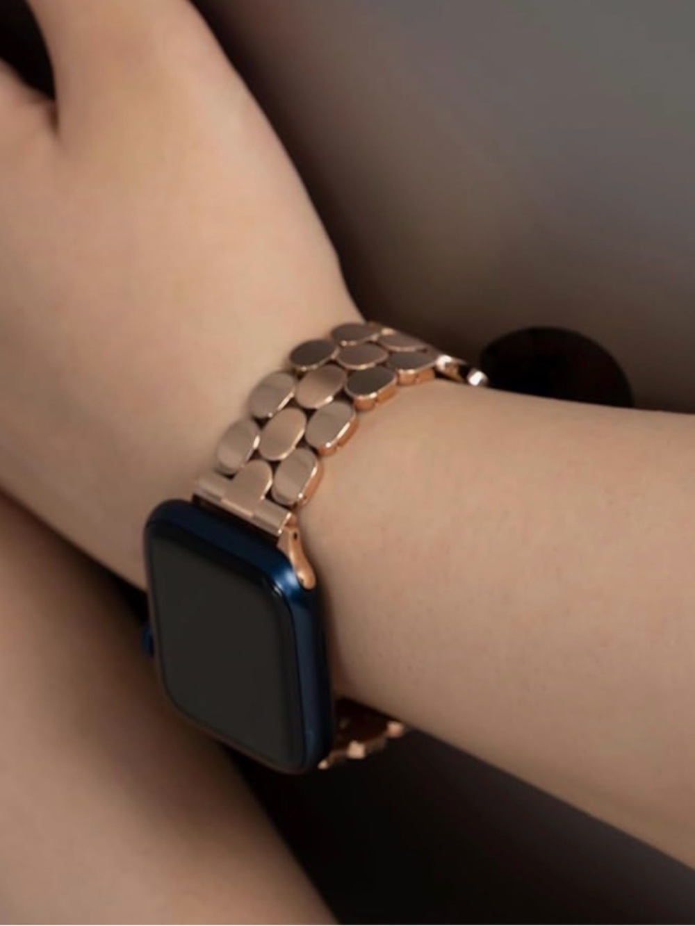 Apple Watch Rose Gold Metal Link Band - NWT